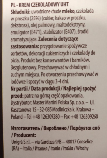 12szt. Czekolada do picia gęsta GOLDEN CIOC AV31AB 12szt. Czekolada do picia gęsta GOLDEN CIOC AV31AB