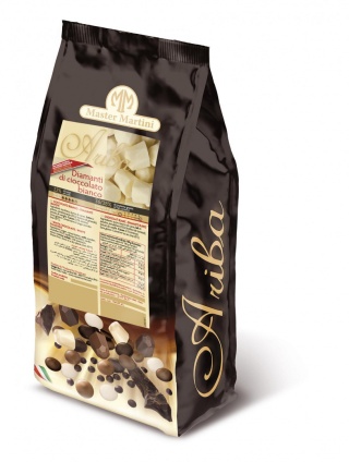 Czekolada biała w diamentach kakao 31% 1kg AQ47PC