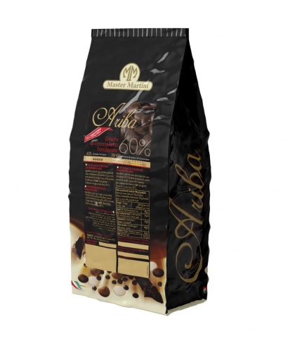 Czekolada deserowa ARIBA w dyskach 60% 1kg AQ47PP
