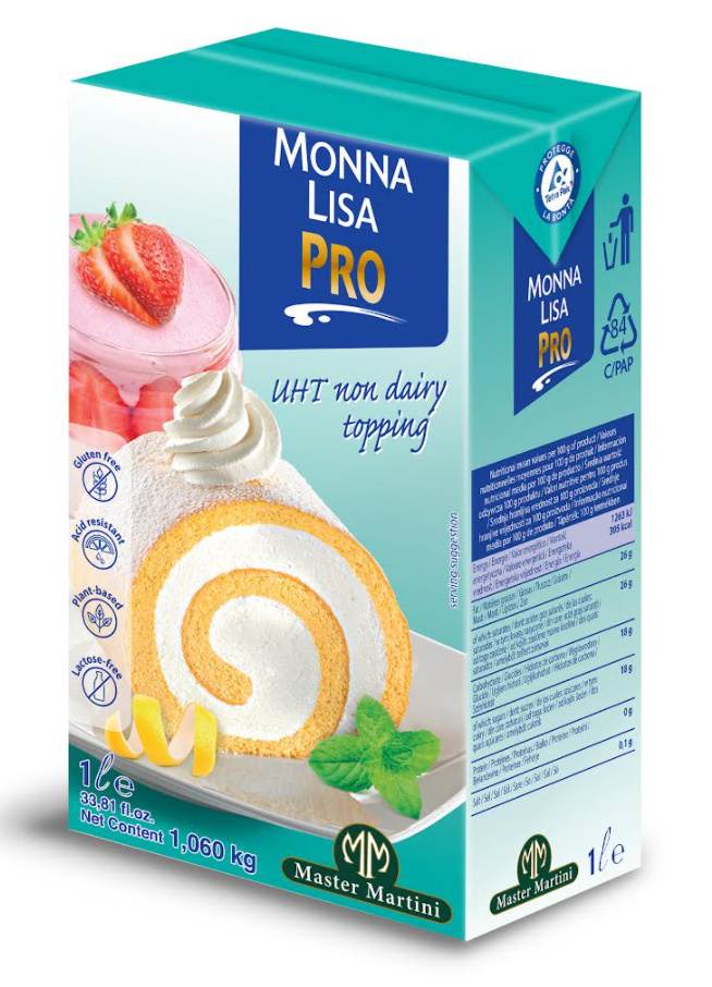 Krem roślinny bez laktozy Monna Lisa PRO 11 + 1L Krem roślinny bez laktozy Monna Lisa PRO 11 + 1L