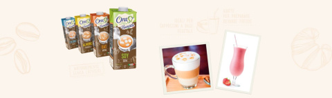 Napój kokosowy ryżowy do naparów ORASI BARISTA 1L Napój kokosowy ryżowy do naparów ORASI BARISTA 1L