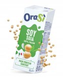 OraSi Soja 1L - włoski napój roślinny bez laktozy sojowy z witaminami i wapniem.