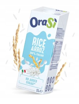 OraSi ryż - włoski napój ryżowy bez dodatku cukru, do frappe ( roślinny , bez laktozy )