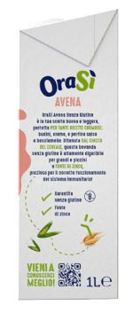 Orasi Napój owsiany bez glutenu 1L Orasi Napój owsiany bez glutenu 1L