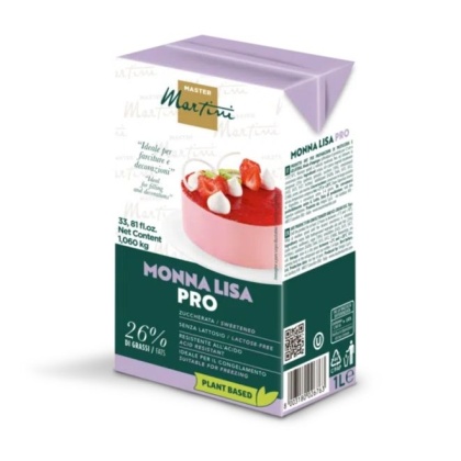 1x1L. MONNALISA PRO Krem do ubijania UHT słodzony 1L
