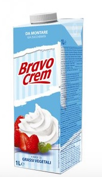Bravo Cream Krem do ubijania UHT słodzony 1L