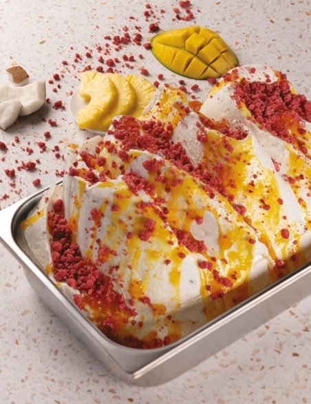CRUMBLE RED BERRIES Kruszonka z mąki ryżowej chrupiąca - czerwone owoce