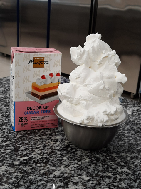 Decor UP bez cukru Krem do nadzień i dekoracji 1L Sugar Free