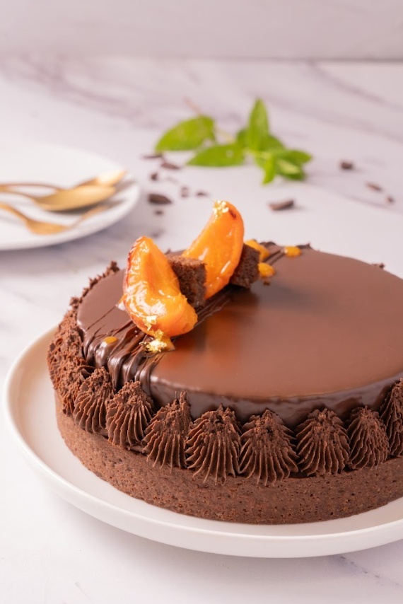 przykładowe zastosowanie - KREM DO SMAROWANIA kakaowy do ganasze CARAVELLA EASY CACAO