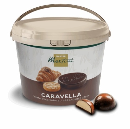 KREM mleczny nadzienie do pralin, ganasze CARAVELLA EASY WHITE