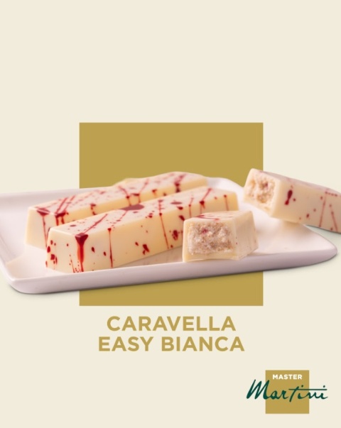 przykładowe zastosowanie - KREM DO SMAROWANIA mleczny o smaku białej czekoladydo ganasze CARAVELLA EASY bianca