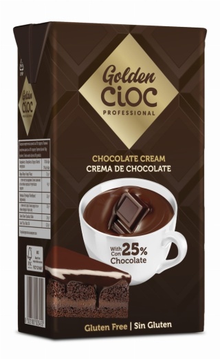 Krem czekoladowy GOLDEN CIOC UHT z prawdziwą czekoladą 1L