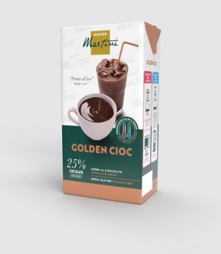 Krem czekoladowy GOLDEN CIOC UHT z prawdziwą czekoladą 1L