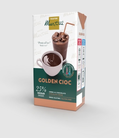 Krem czekoladowy GOLDEN CIOC UHT z prawdziwą czekoladą 1L