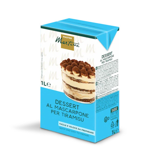 Krem mascarpone do przygotowania deseru Tiramisu 1L MASCARPONE PER TIRAMISU