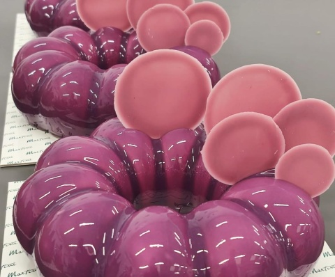 MIRALL Lemon Polewa lustrzana glasaż cytrynowa żółta 3kg - przykladowe zastosowanie