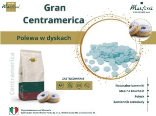 Polewa glazura niebieska neutralna GRAN Centramerica 1KG