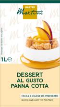 Szybki deser włoski Panna cotta Produkt do przygotowania deseru UHT 1L